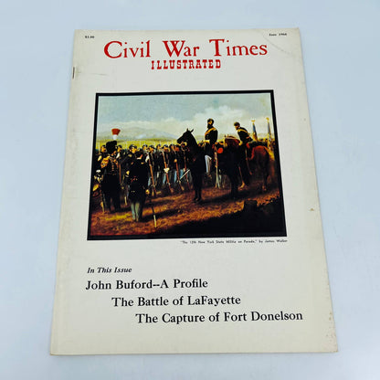 Vintage Civil War Times Illustrated June 1966 The Capture of Fort Donelson