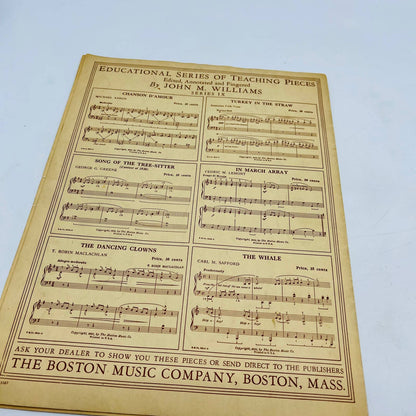 1931 Turkey in the Straw Sheet Music John M. Williams Boston Music Co TD3