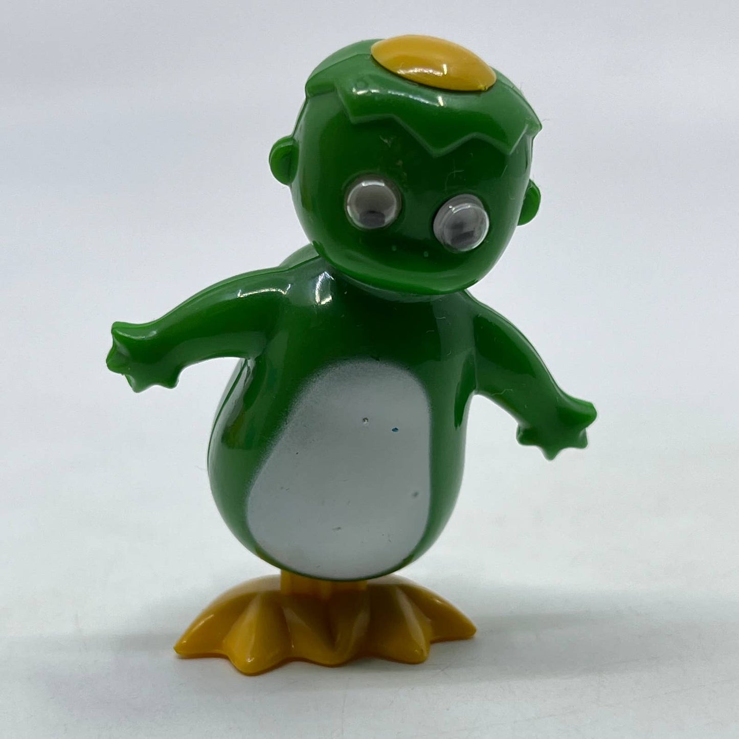 1977 Tomy Pocket Pets Green Bird Frog Wind Up Walker WORKS SE3