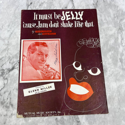 It Must Be Jelly Cause Jam Dont Shake Like That Glenn Miller Sheet Music TK2-SM3