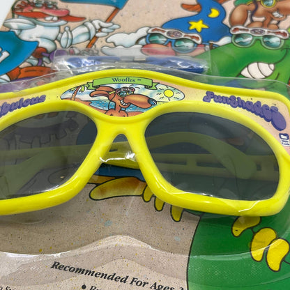White Castle Restaurant Kid’s Meal Yellow Woofles FunShades SEALED NOS TI4