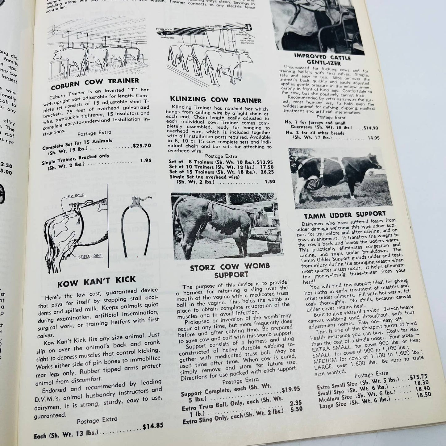 1962 Creutzburg Catalog Livestock Supplies Farm Equipment Malvern PA FL2