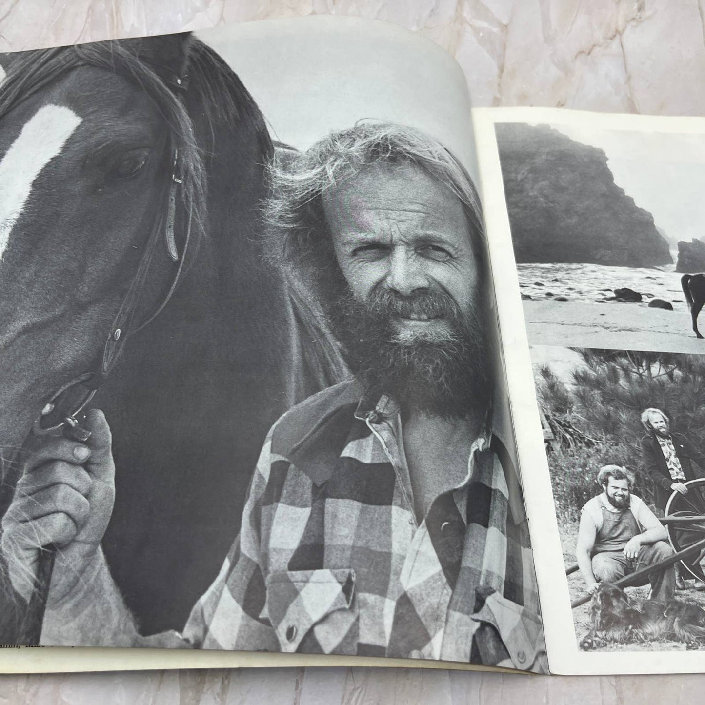 The Beach Boys Vintage 1975 Tour Program Book 12x12” FL3