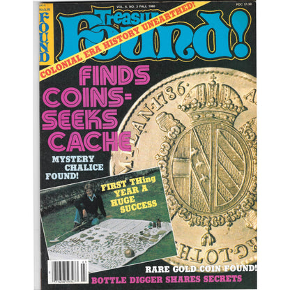 Treasure Found Magazine - Treasure Hunting Gold Metal Detecting Fall 1980 M4