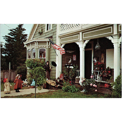 Charlene's Yesterday Museum Bodega CA Antique Dolls Original Postcard PB7