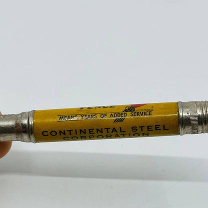 Bullet Pencil Continental Flame Sealed Fence Kokomo Indiana SB7