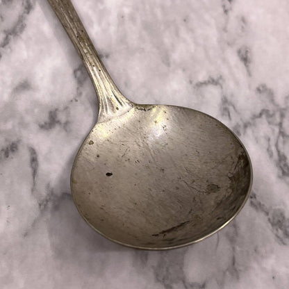 Vintage E.P.N.S. Celtic Plate Soup Spoon 6.5" SA2