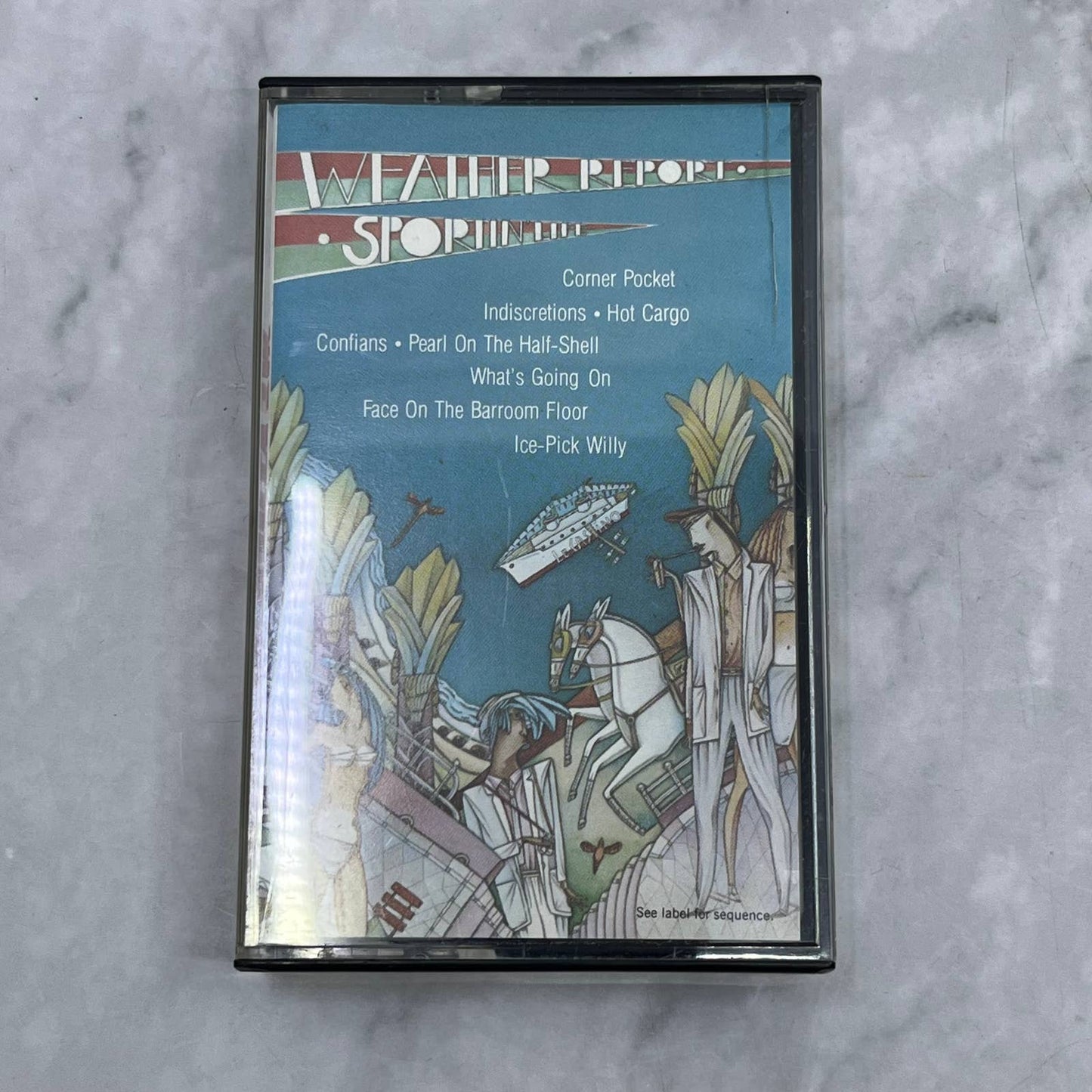 Weather Report Sportin' Life Jazz Cassette Tape TF6-25