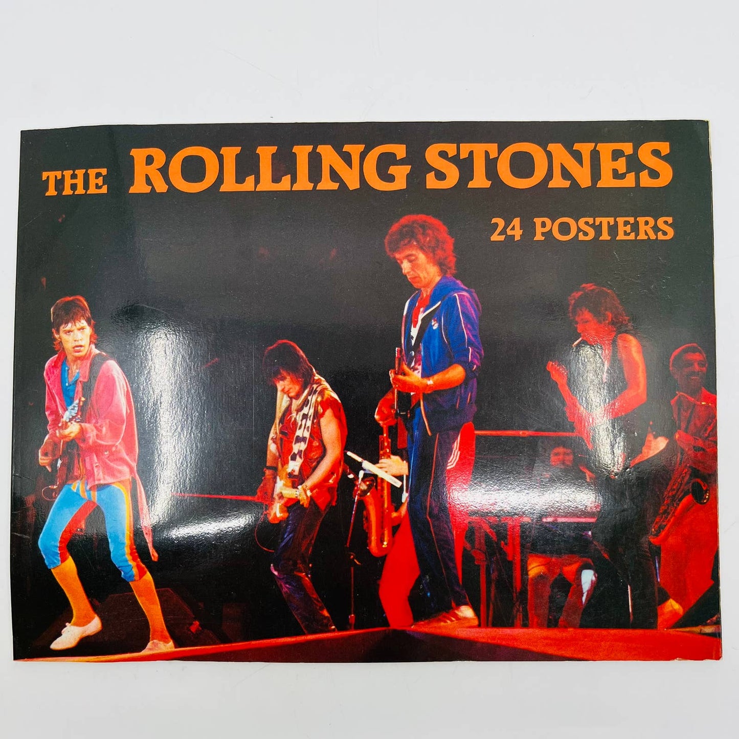 1983 The Rolling Stones 24 posters Book Mick Jagger concert photos 8.5 x 11 C8