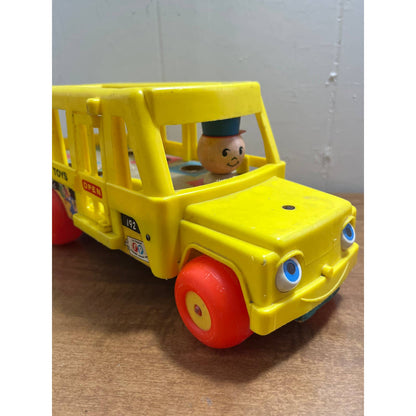 Vintage 1965 Fisher Price School Bus TG8