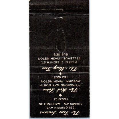 The Four Seasons Emperor Room Enumclaw Washington Advertising Matchbook MM9-6