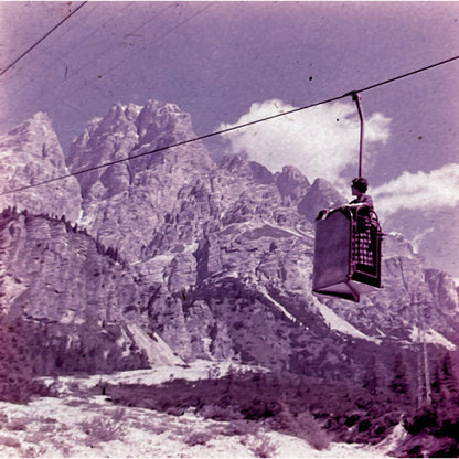 1960s Cortina, Foro Romano Italy Travel Slide Set of 4 2x2 Slides TK2-S4-11