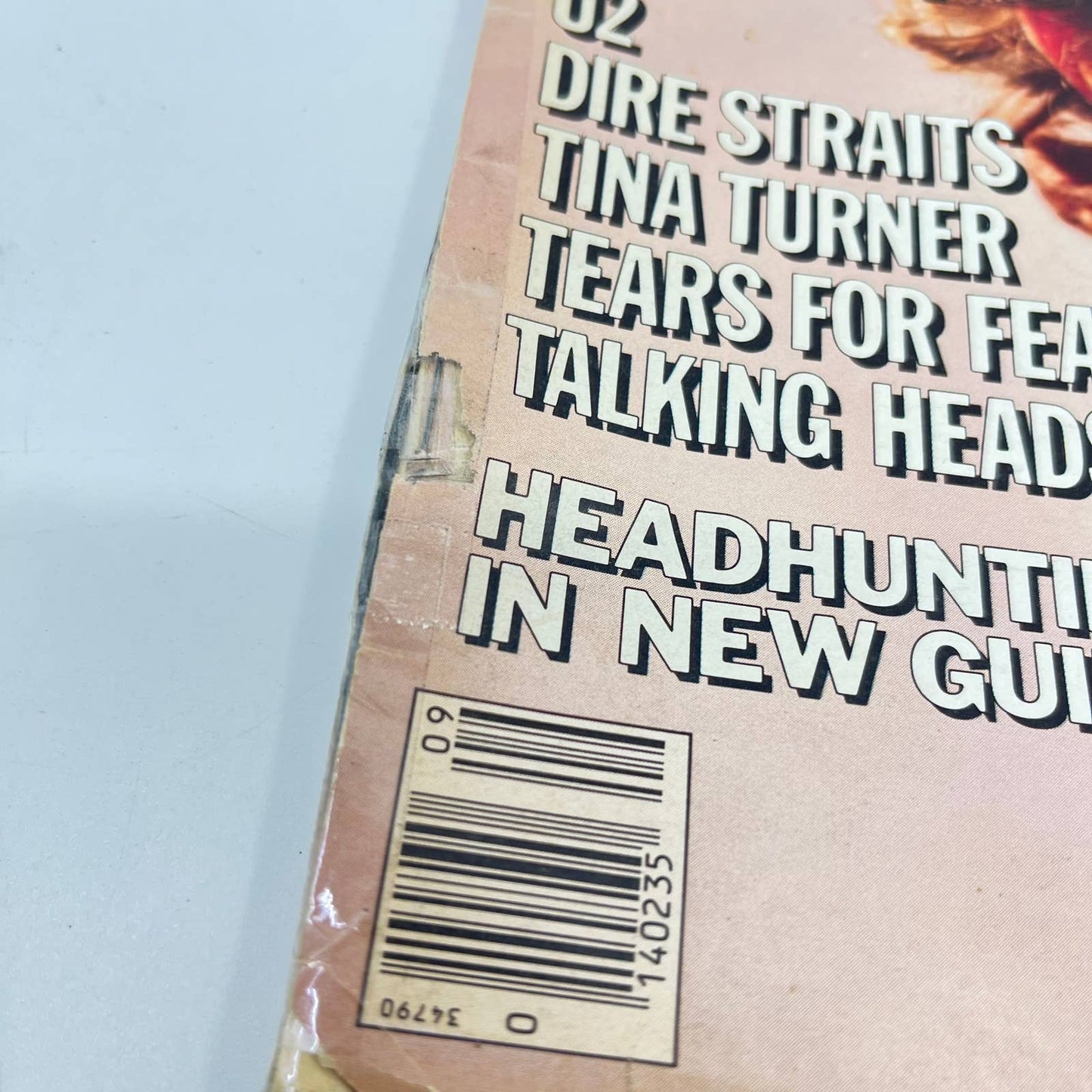 Rolling Stone Magazine Bruce Springsteen U2 Dire Straits 468 February 1986 TF6