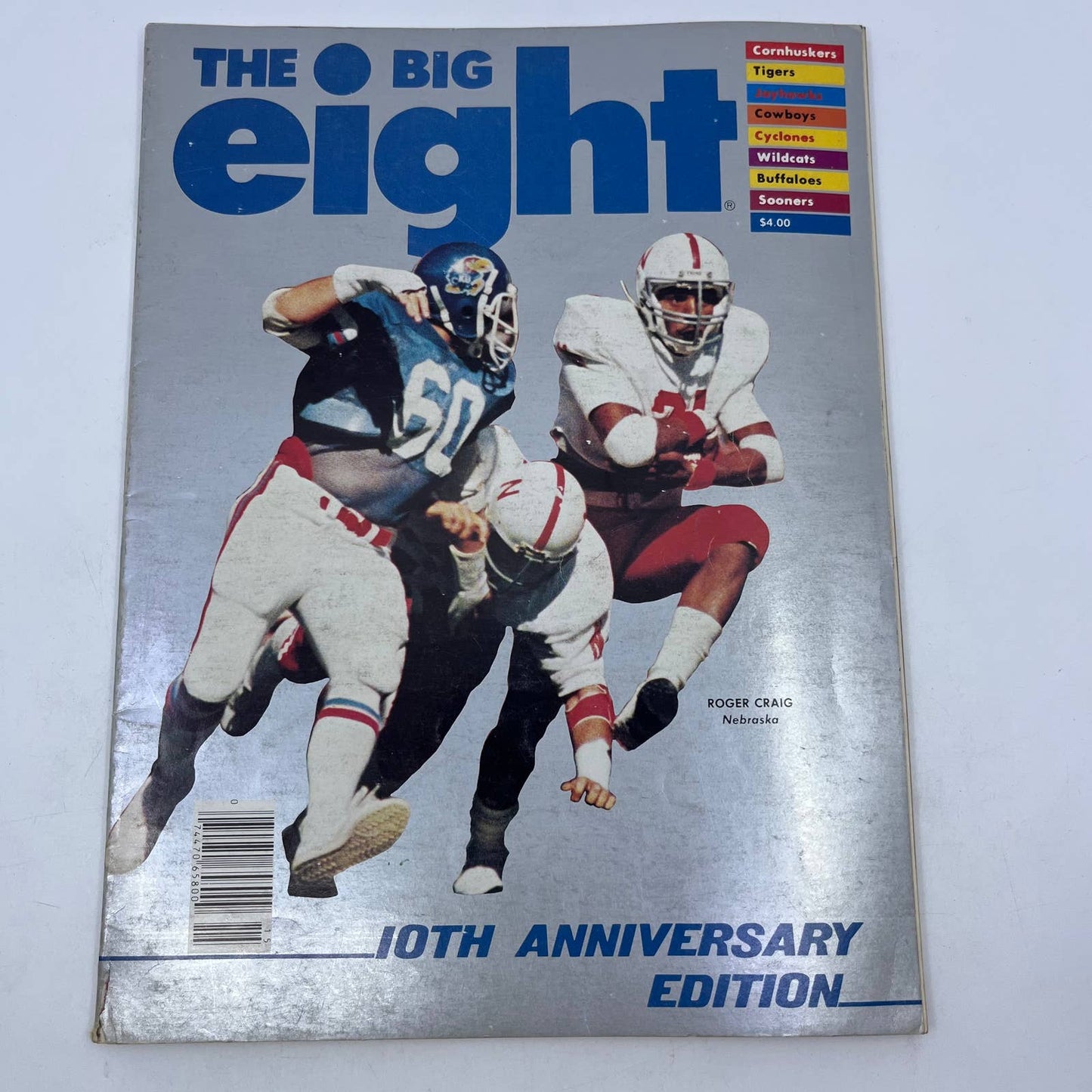 1981 Big Eight Football Special Magazine Roger Craig Nebraska Cornhuskers TH6