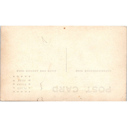 Antique RPPC Postcard Maine Float in Parade SE8