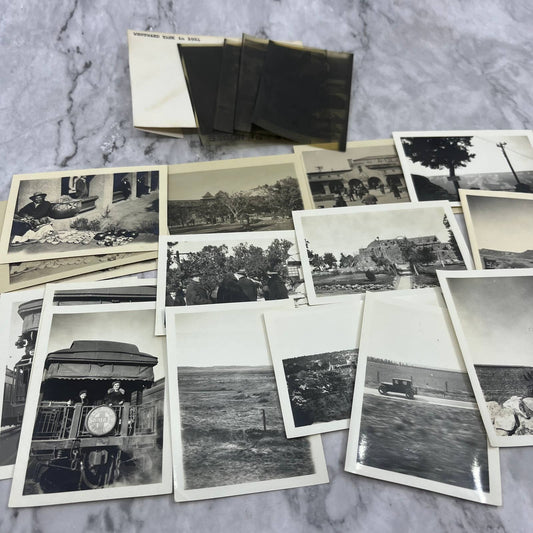 1924 Collection of Photos & Negatives Westward Trip Arizona & New Mexico TK1-PL