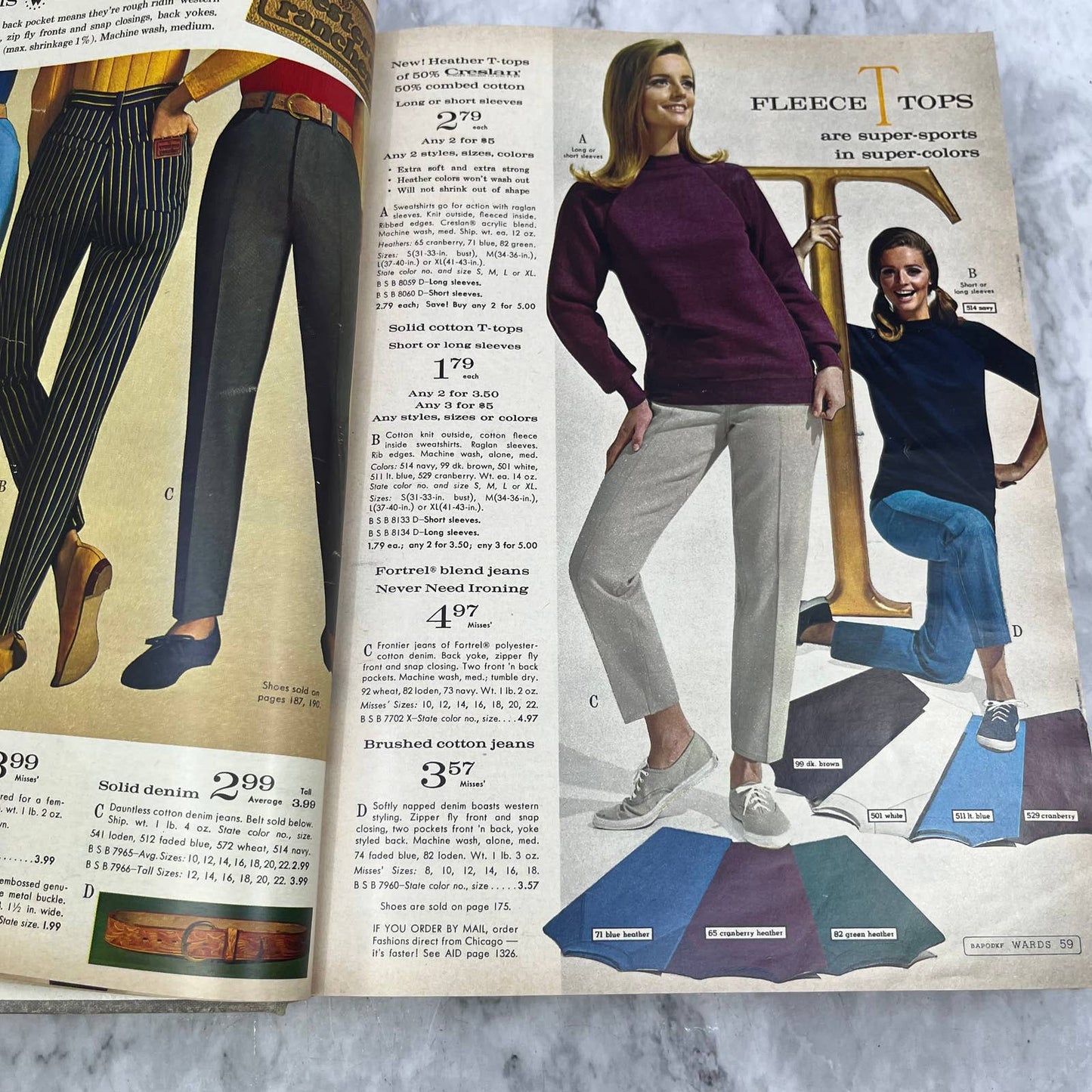 Montgomery Ward 1967 Fall & Winter Catalog Kansas City MO Hardcover S2