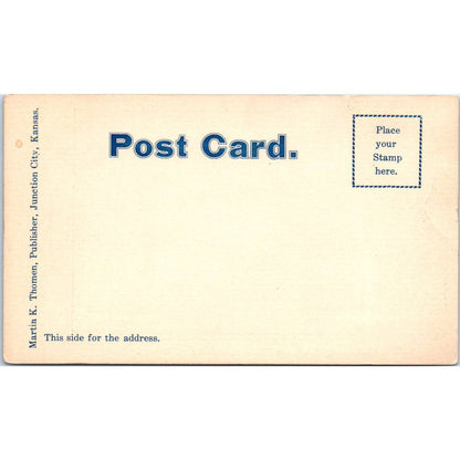 c1905 Postcard US Military Artillery Getting Ready For Business Fort Riley EA3