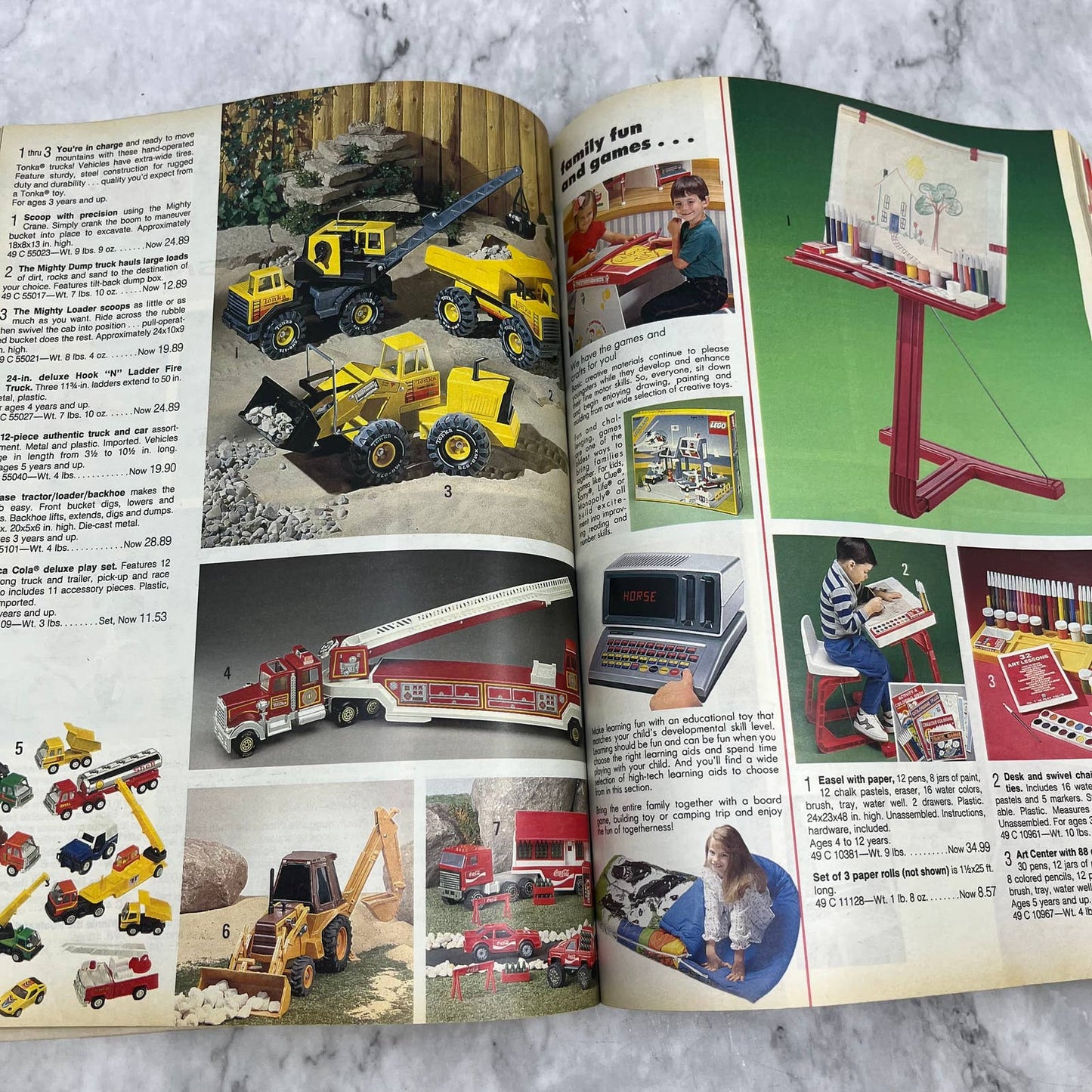 Sears Wish Book 1989 Christmas Catalog Barbie, Star Wars, Lego Nintendo S4
