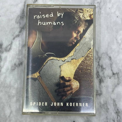 Raised By Humans by Spider John Koerner Cassette Tape TJ6-75