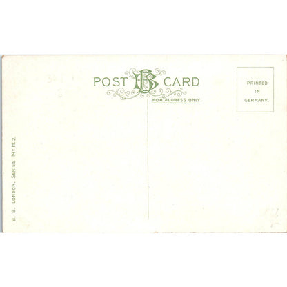 Victorian Romance Courting Couple B.B. London Series Original Postcard TK1-21-2