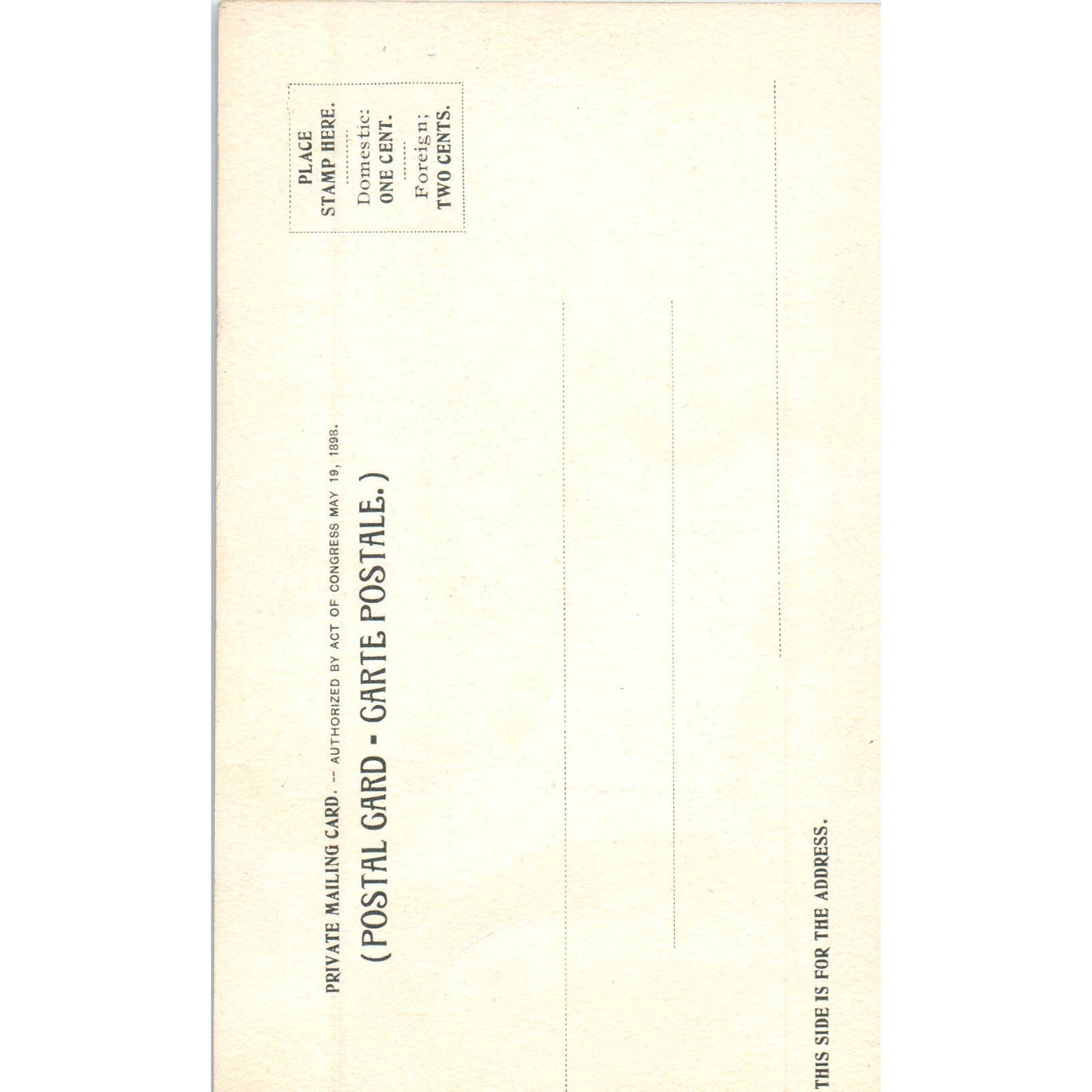 Point Lookout and Falls Yellowstone Park Original Postcard TK1-P15