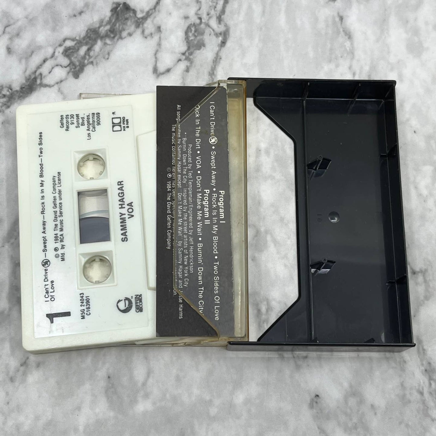 Sammy Hagar VOA Cassette Tape TH5-37