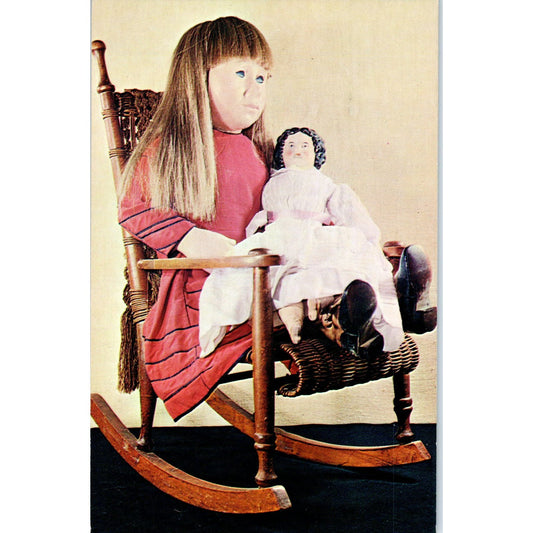 Country Child w/ Doll Whatcom Museum of History & Art Bellingham WA Postcard PB4
