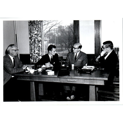 Mexico Ambassador Magrain Attending Press Conference 1964 Original Photo B10