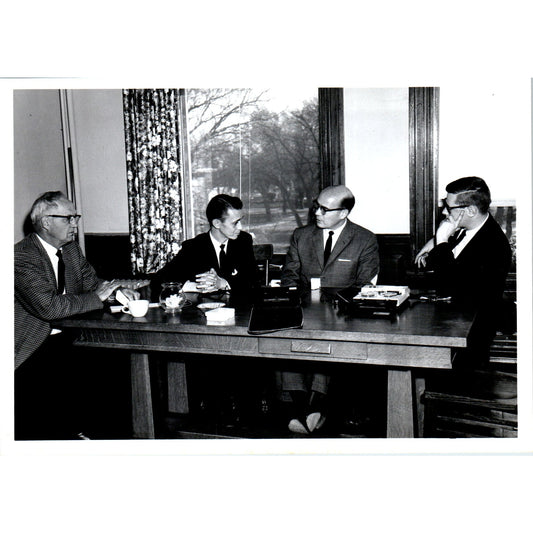 Mexico Ambassador Magrain Attending Press Conference 1964 Original Photo B10