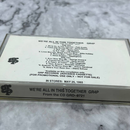 GR4P - We're All in This Together PROMO 1993 Compilation Cassette Tape TH1-31