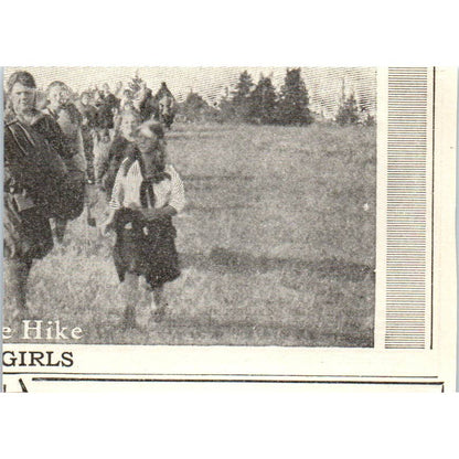 c1920 Harper's Ad Eggemoggin Camp for Girls Newton MA Edward L. Montgomery EA3-1