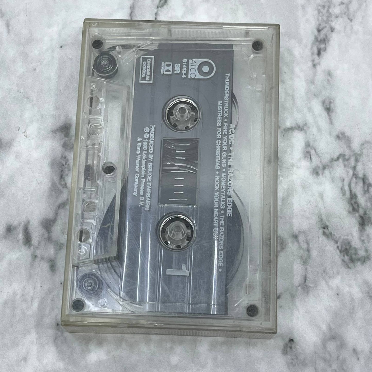 AC/DC - The Razors Edge No Jacket Cassette Tape TJ6-85