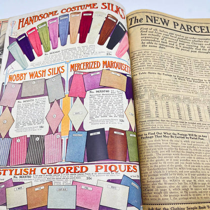 RARE Sears 1913 Jan/Feb White Goods Sale Catalog Sears Roebuck TF7