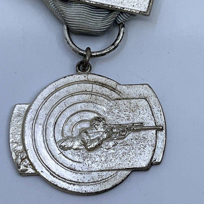 1950 Pin Award Medal Dewar Course Any Sights Marksman Class 2nd SD8