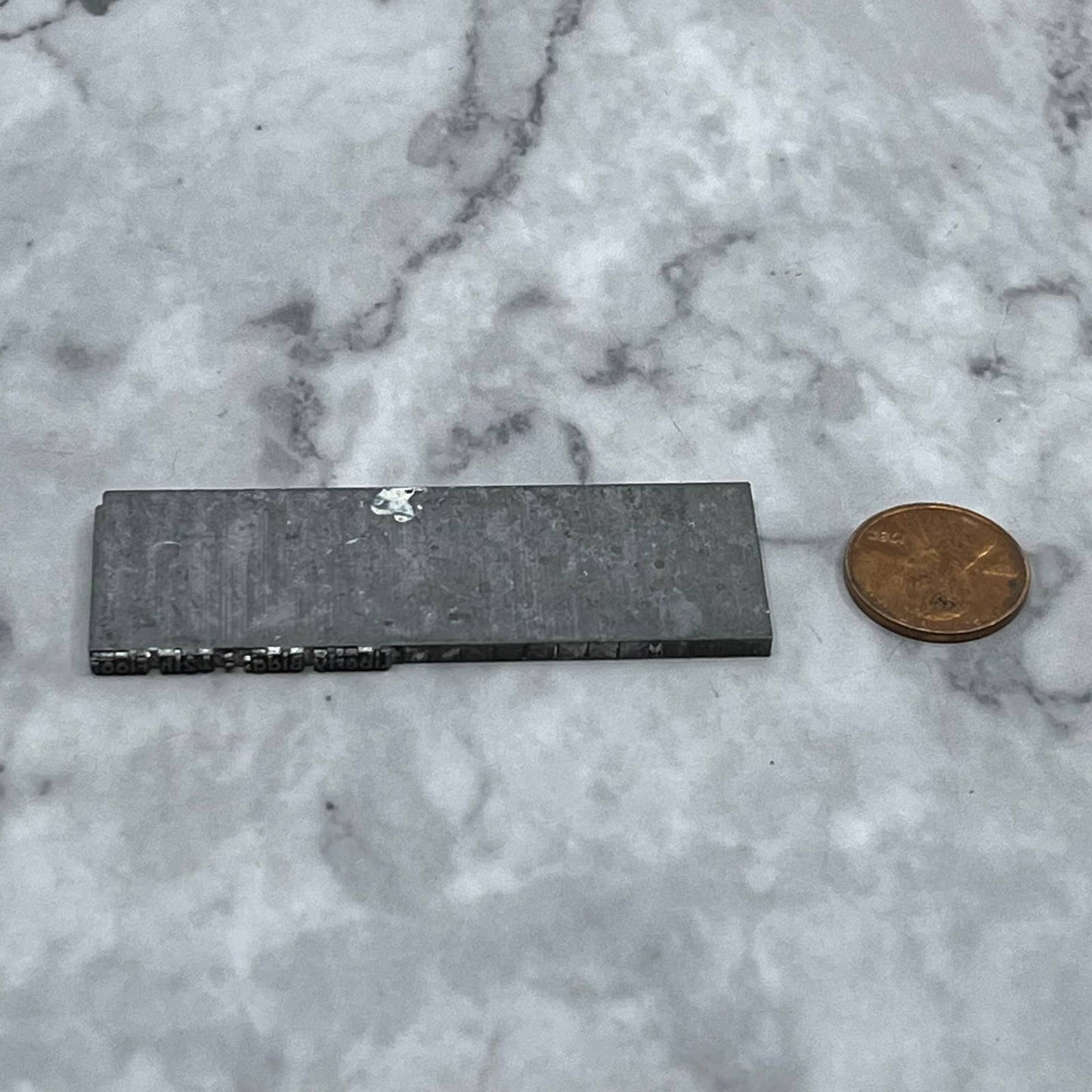 VTG Printing Letterpress Printers Block Plate Liberty Building 12th Floor TJ58