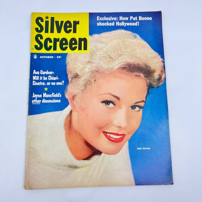 Silver Screen Magazine Oct-1957 Jayne Mansfield John Wayne Ava Gardner TC6