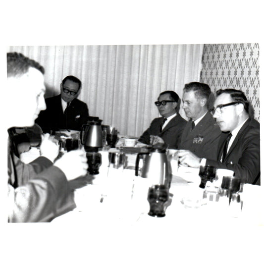 Officers' Club Breakfast Ellsworth Air Force Base 1967 Original Photo 5x7 B8