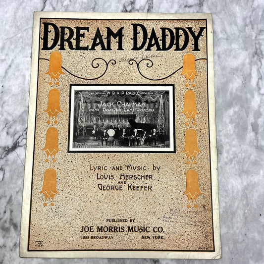 Dream Daddy Louis Herscher George Keefer 1923 Sheet Music TK2-SM2