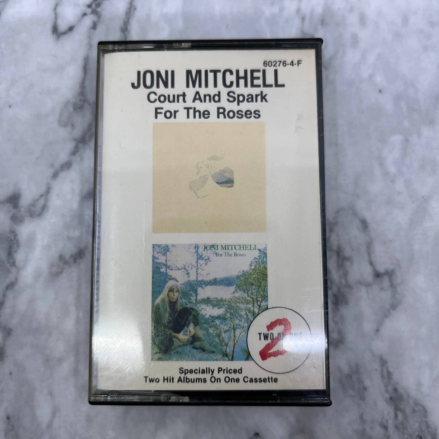 Joni Mitchell - Court and Park, For the Roses - Cassette Tape TD8-70