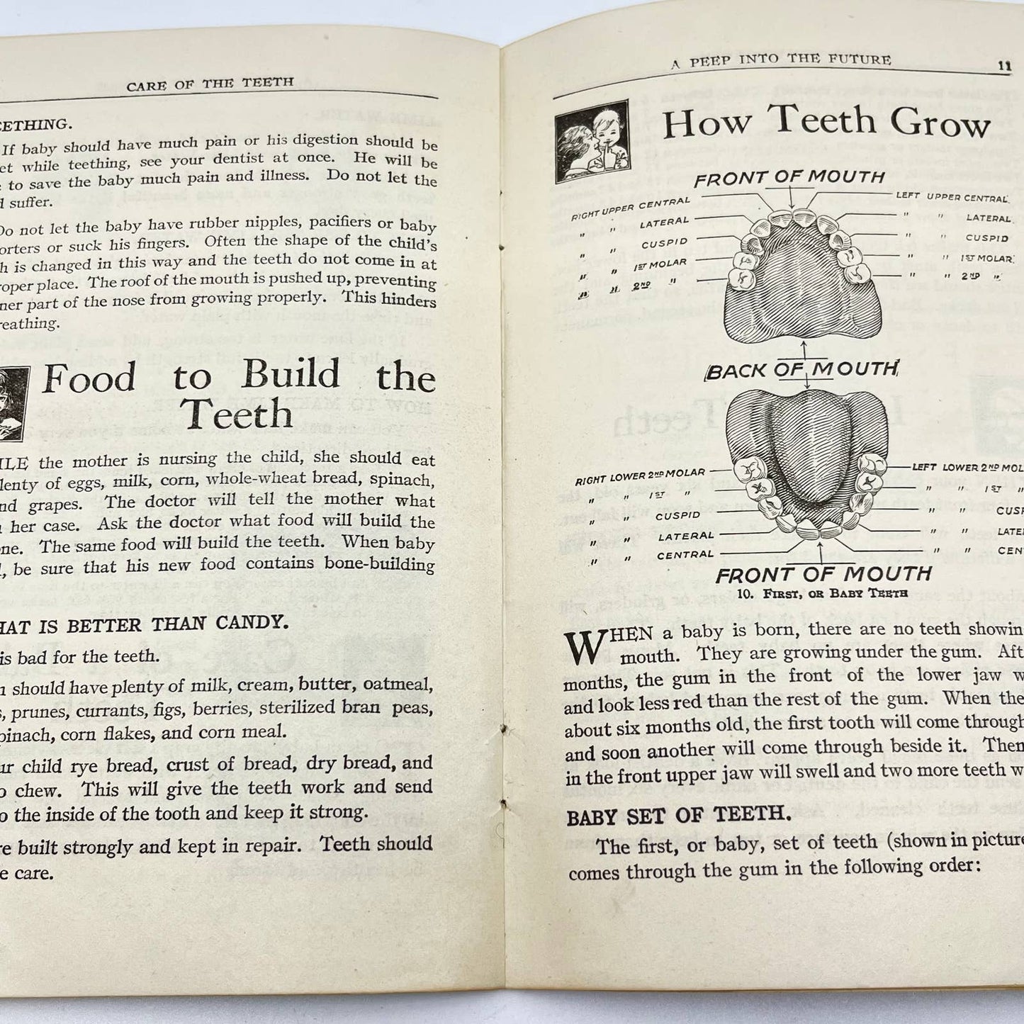 1920 Care Of The Teeth - Peep Into The Future Metropolitan Life Dental TF7