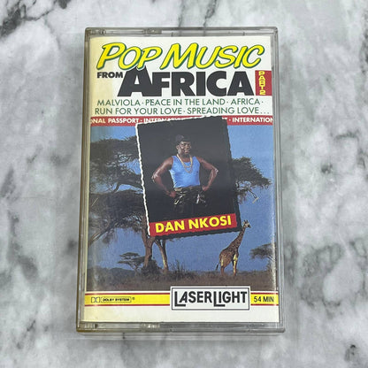 Dan Nkosi Pop Music From Africa 2 Cassette Tape TC7-53