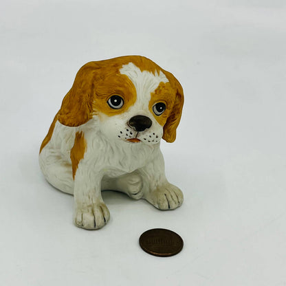 King Charles Cavalier Spaniel Puppy Dog HOMCO 3" Figurine #1407 TB2