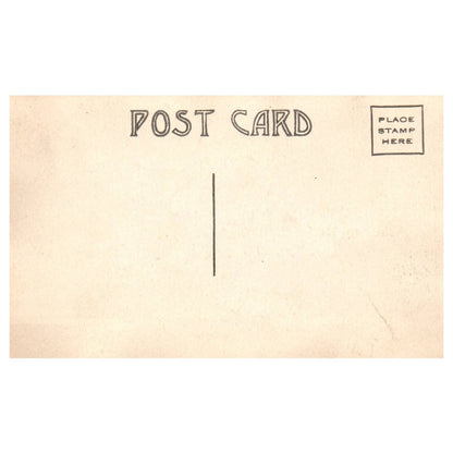 WWI Battleship Bound for the USA - Original Postcard RPPC TJ8-4