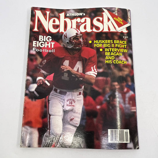 1985 Athlon’s Nebraska Cornhuskers & Big 8 Football Preview Magazine TH3