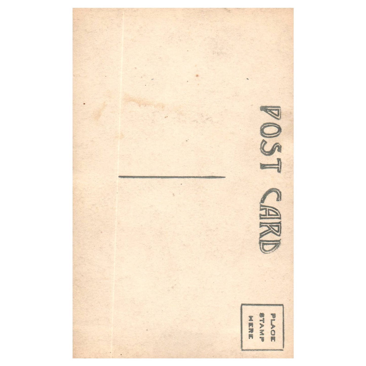 WWI Battleship Scene - It's a Great Life if You Don't Weaken Postcard RPPC TJ8-4