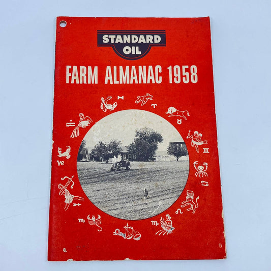 1958 Standard Oil Farm Almanac TE8