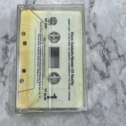 Black Sabbath - Master of Reality - No Jacket Cassette Tape TJ6-86