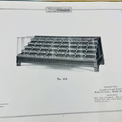 1917 Detroit Silent Salesman Catalog Detroit Showcase Co MI TA8