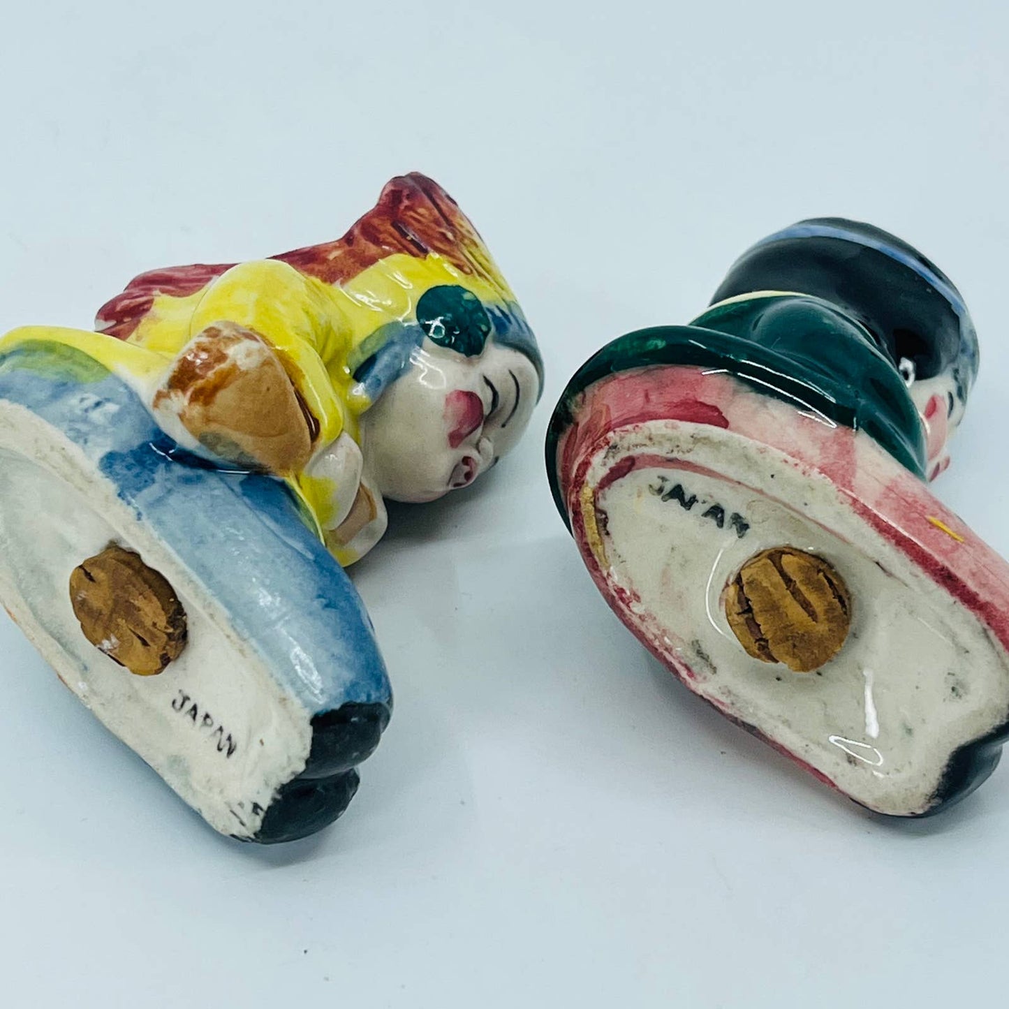 VTG 1950s Indian Native American Chief Man and Woman Salt & Pepper Porcelain TB5